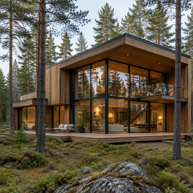 Mit KI erstelltes Bild im Stil Architecture