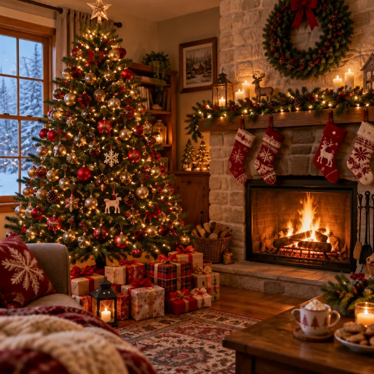 Mit KI erstelltes Bild im Stil Christmas Photo
