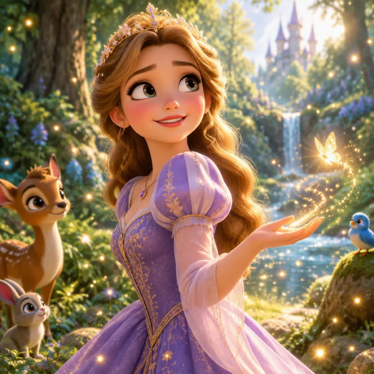 Mit KI erstelltes Bild im Stil Disney