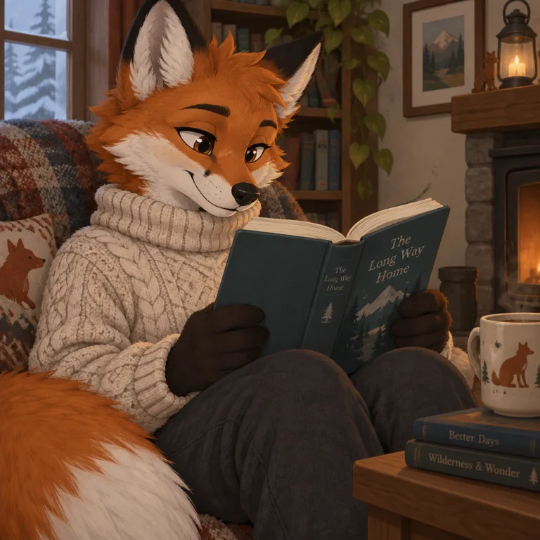 Mit KI erstelltes Bild im Stil Furry