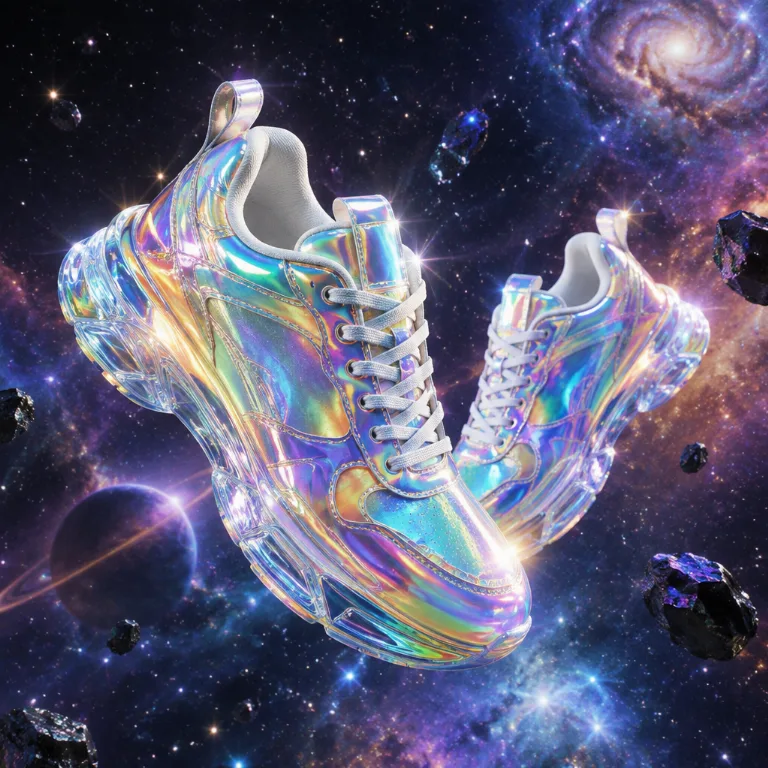 Mit KI erstelltes Bild im Stil Holographic