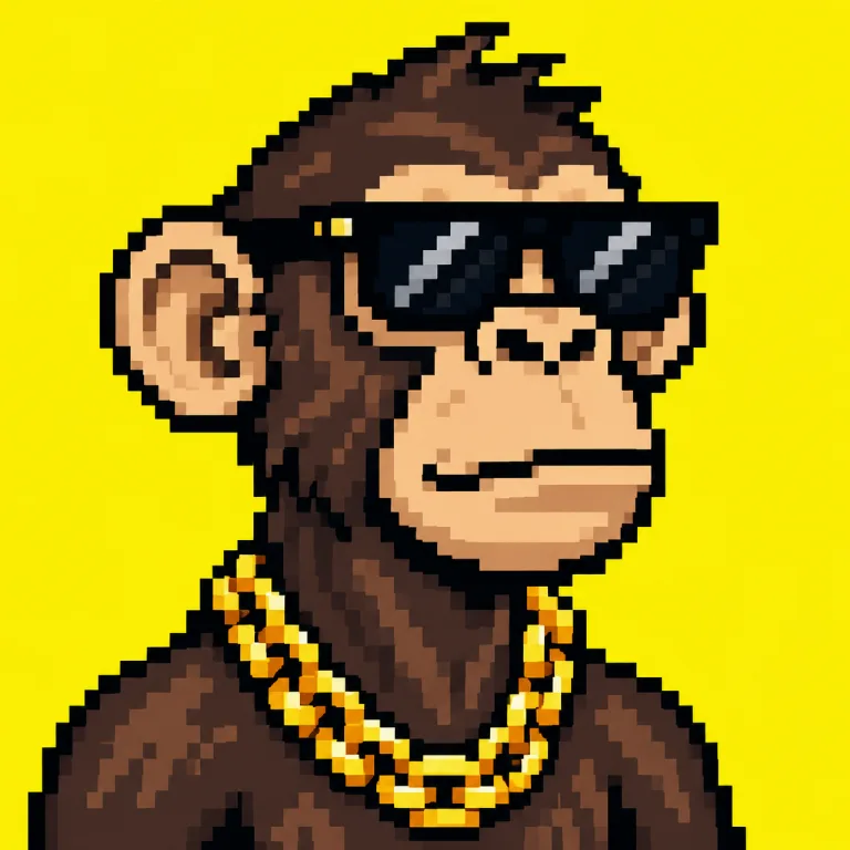 Mit KI erstelltes Bild im Stil NFT Art