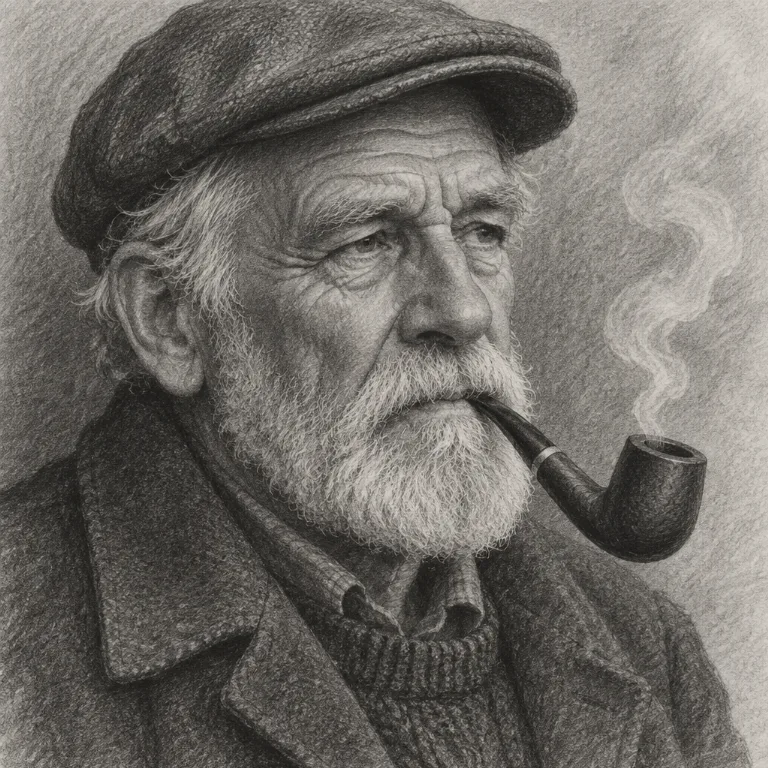 Mit KI erstelltes Bild im Stil Pencil Drawing