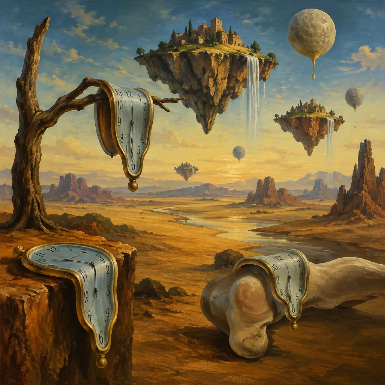 Mit KI erstelltes Bild im Stil Salvador Dali