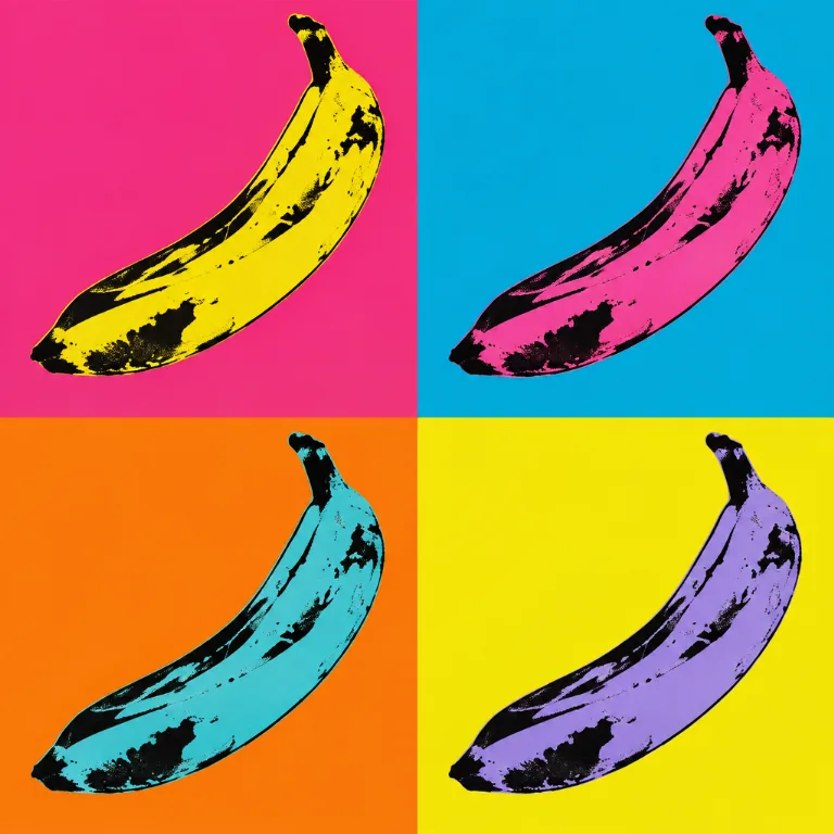 Mit KI erstelltes Bild im Stil Warhol